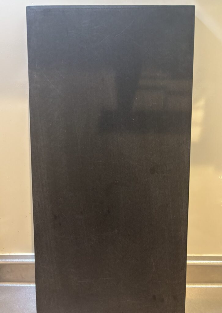 天領まな板(黒色)の全体